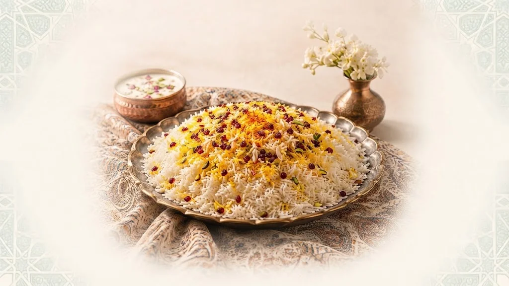برنج هاشمی مشعوف مناسب مهمانی و مجالس با عطر و ظاهر مجلسی.