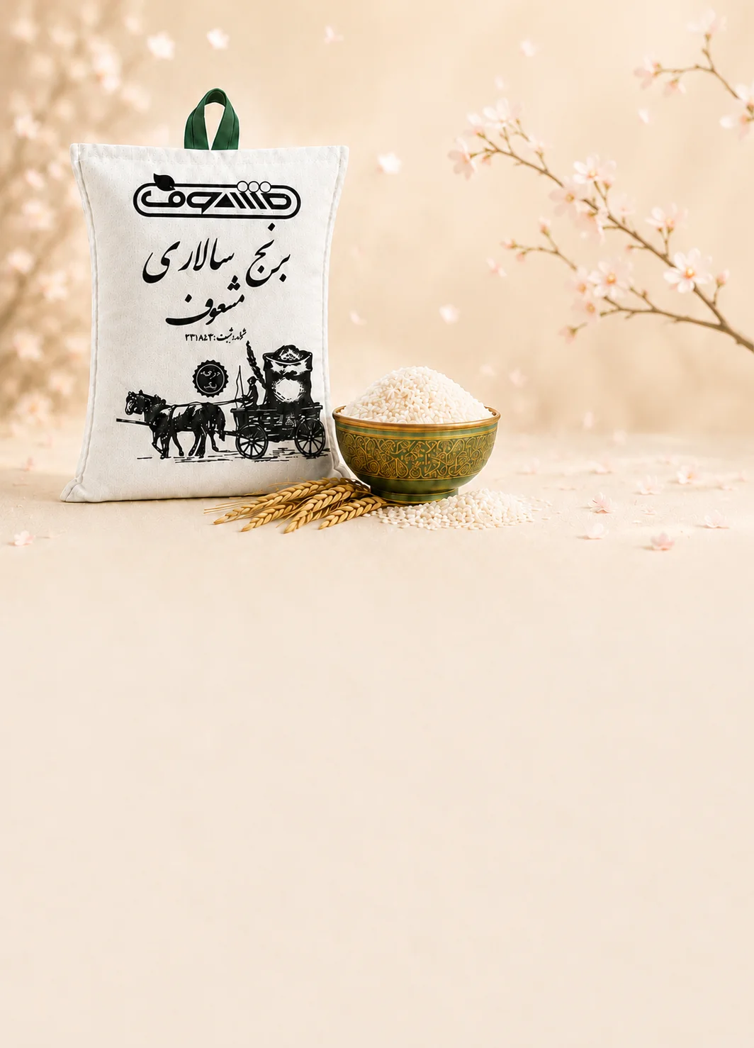 برنج هاشمی کشت اول سالاری مشعوف